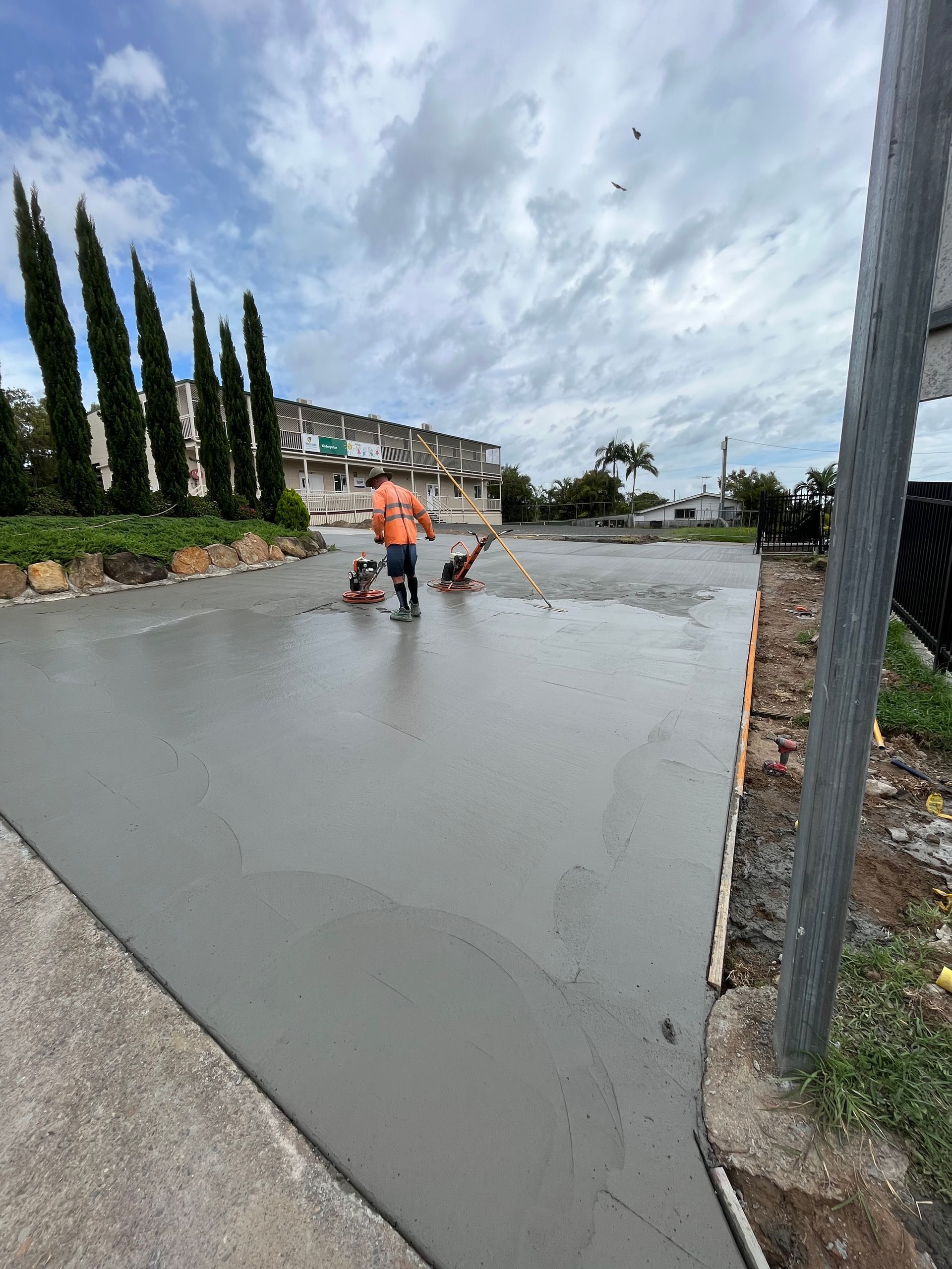 A Large Area Ready to Pour a Concrete | Brisbane Qld | West Side Concreting Pty Ltd