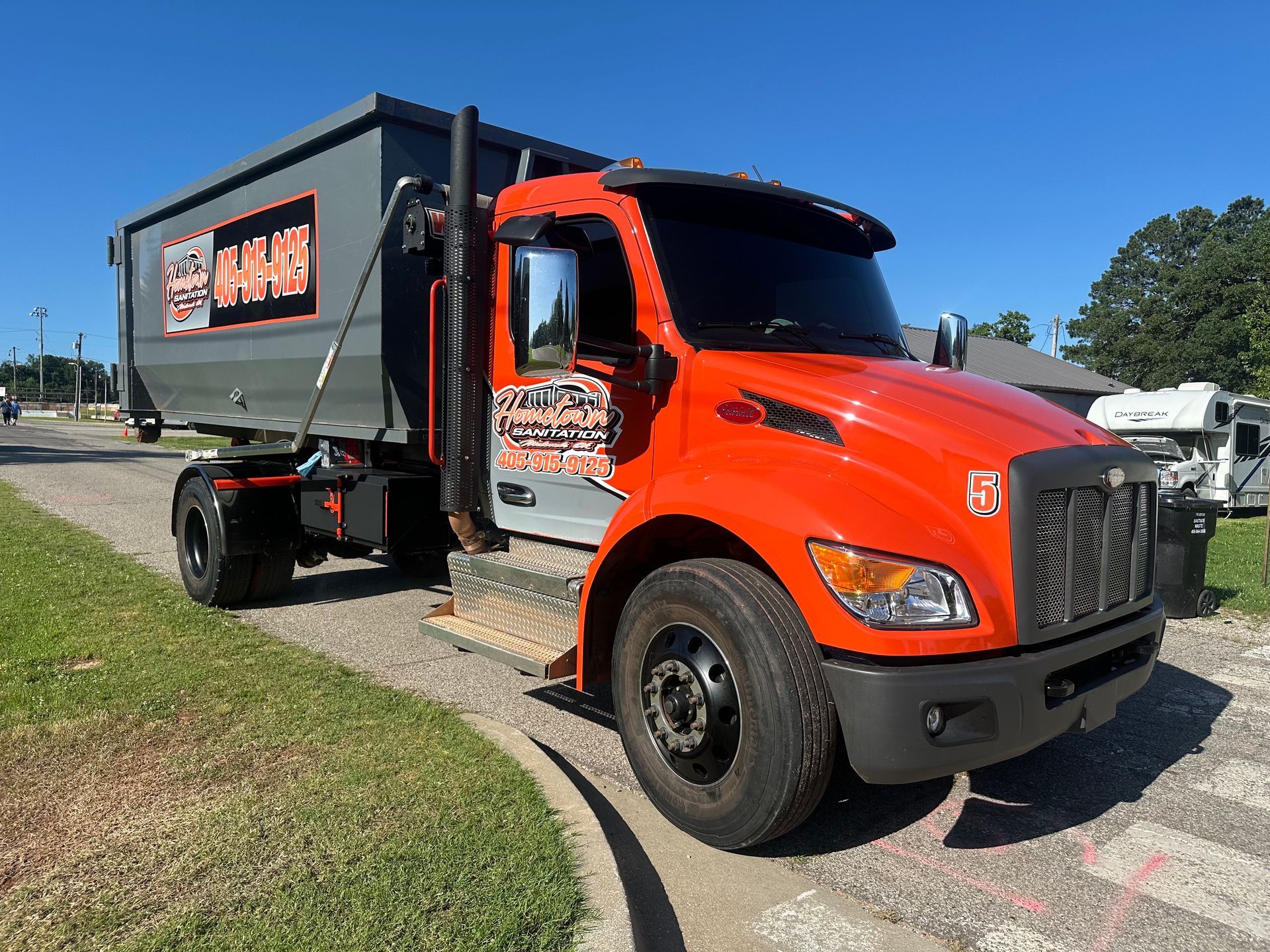 30 yard dumpster rental in Choctaw, Oklahoma for large residential and commercial cleanouts