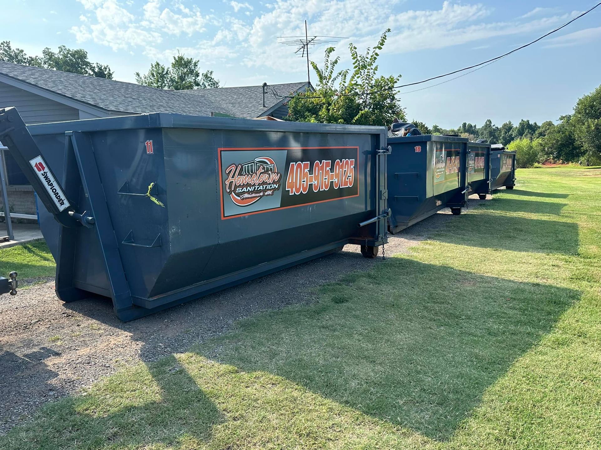 dumpster rental mcloud