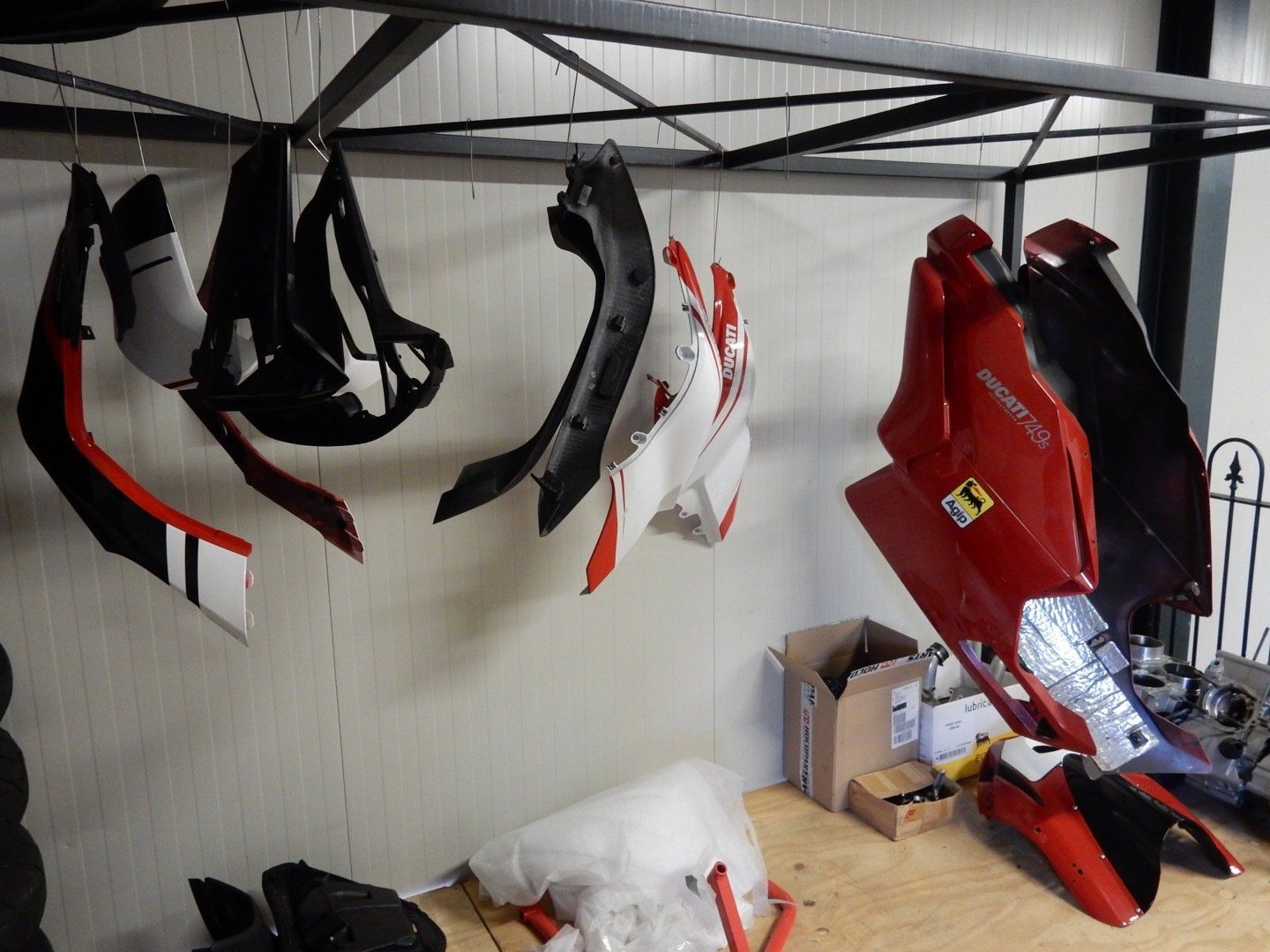 schadeherstel Ducati motor