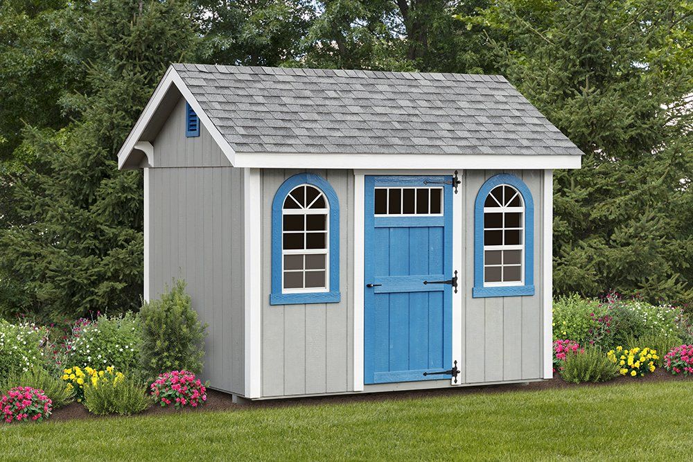 Gray Storage Shed — Garnet Valley, PA — Knot & Ore Outdoors