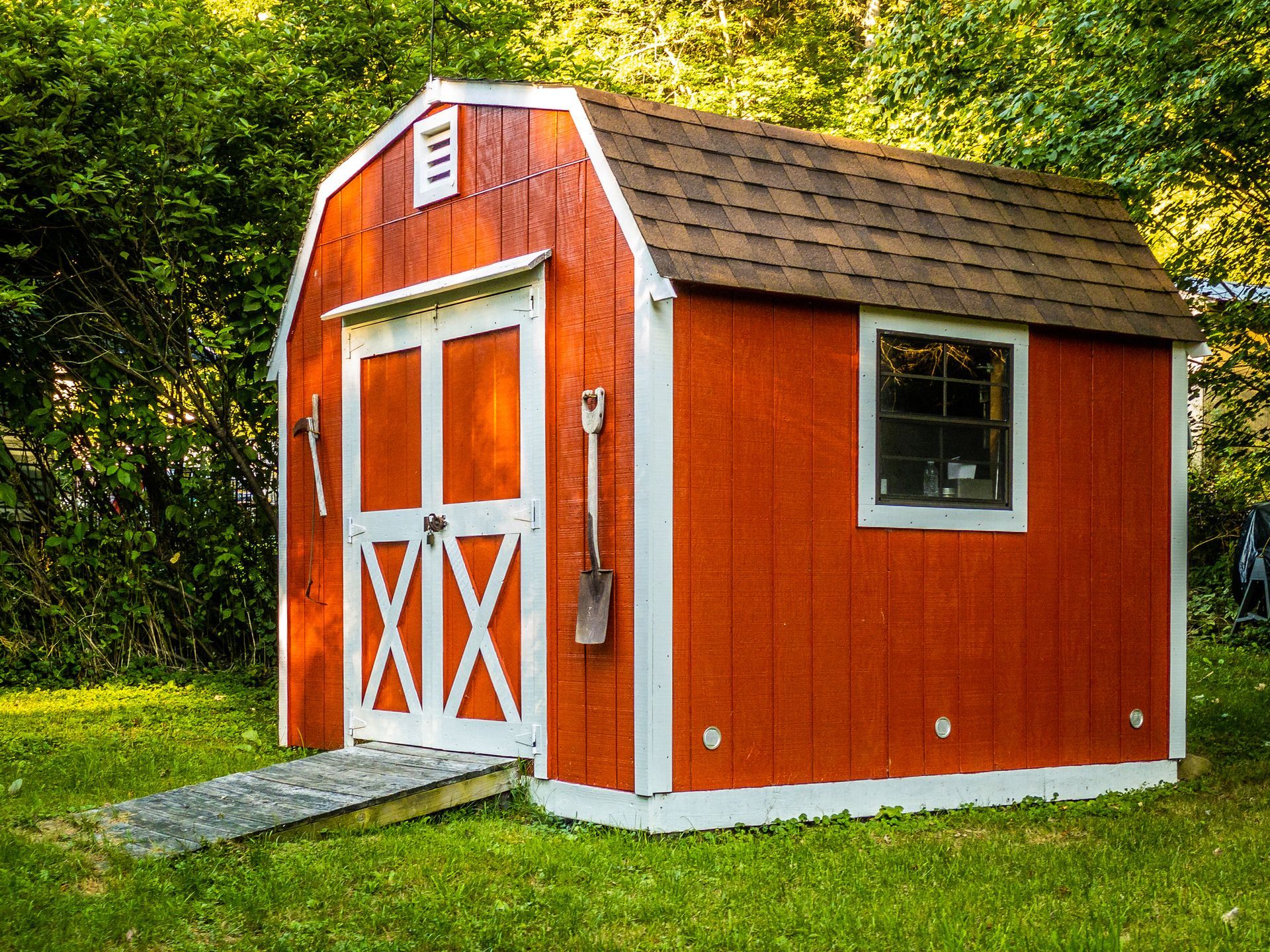 Shed at backyard from Knot & Ore Outdoors in Concordville, PA