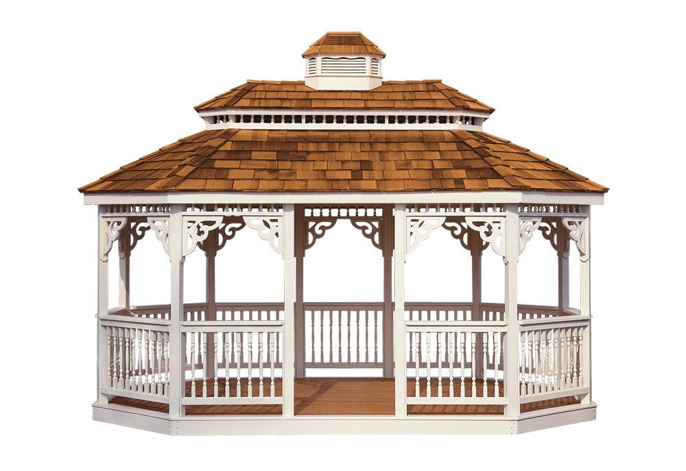 Oval Gazebo — Garnet Valley, PA — Knot & Ore Outdoors