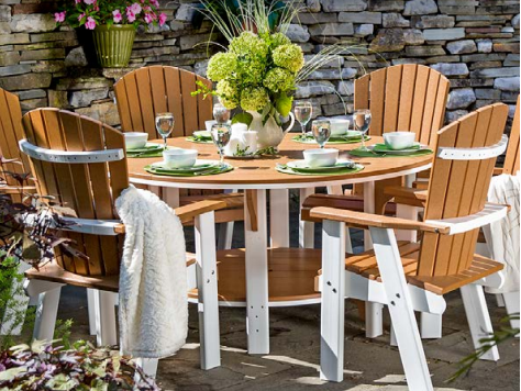 White Outdoor Chairs — Garnet Valley, PA — Knot & Ore Outdoors