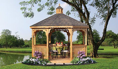 Fancy Gazebo — Garnet Valley, PA — Knot & Ore Outdoors