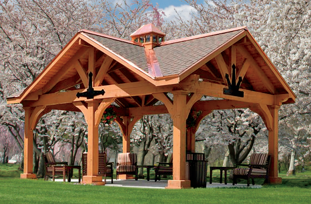 Outdoor Pavilion — Garnet Valley, PA — Knot & Ore Outdoors