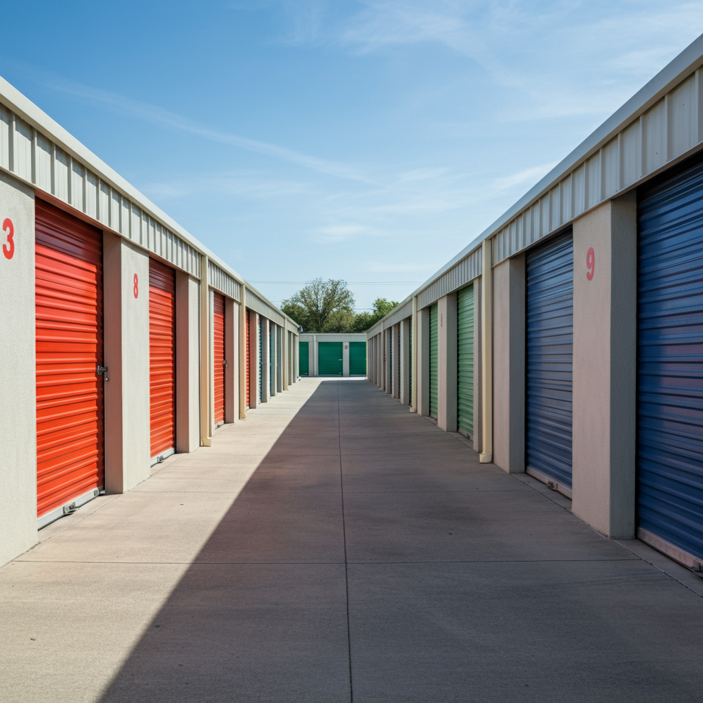 self-storage units