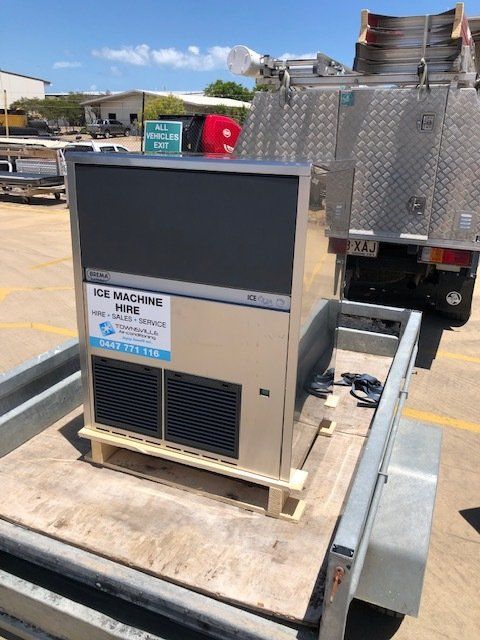 Towing Ice Maker — Townsville Air-Conditioning In Idalia, QLD 4811