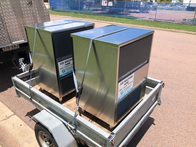 Ice Machines on the Ute — Townsville Air-Conditioning In Idalia, QLD 4811