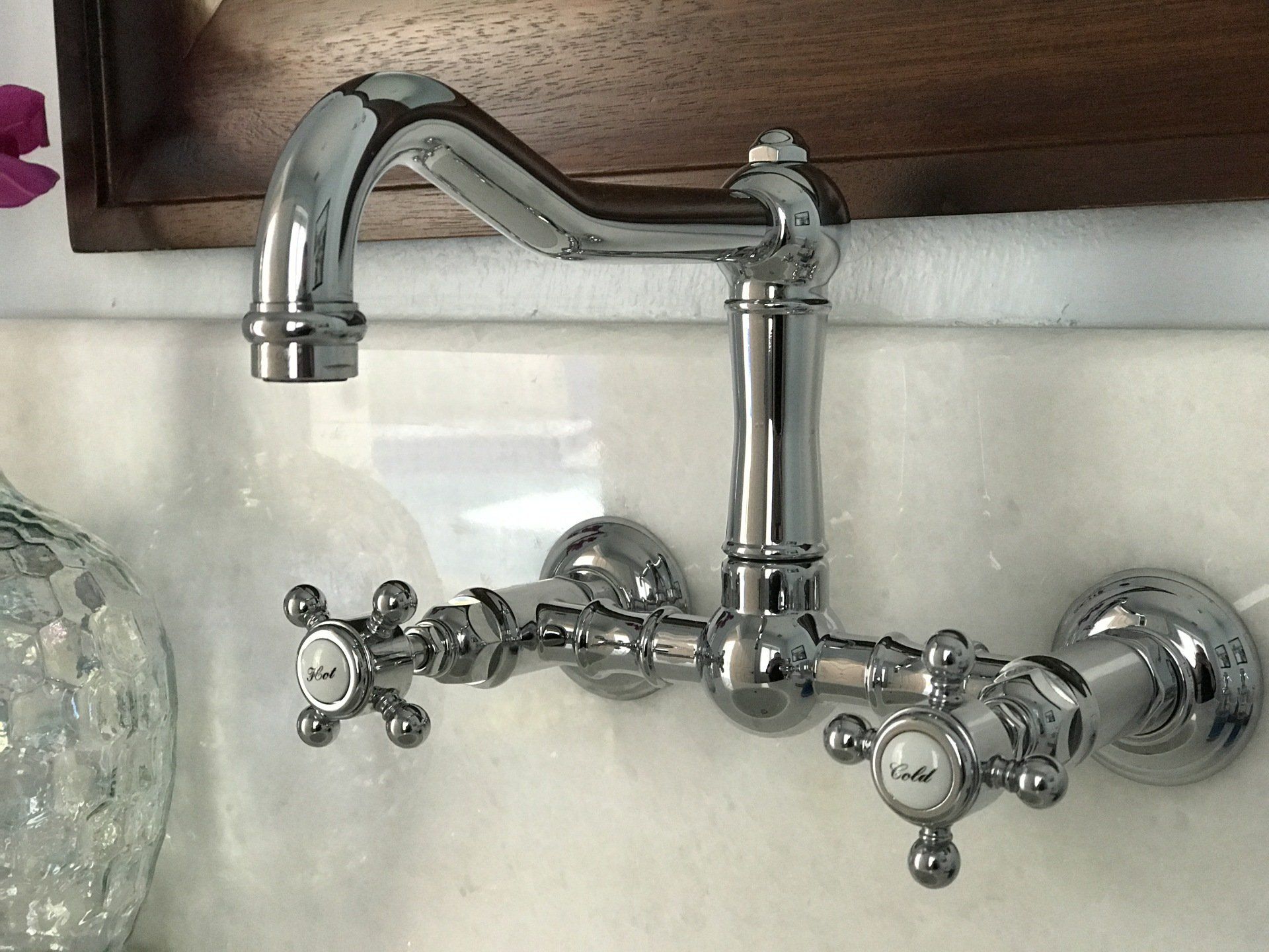 Silver Sink Faucet