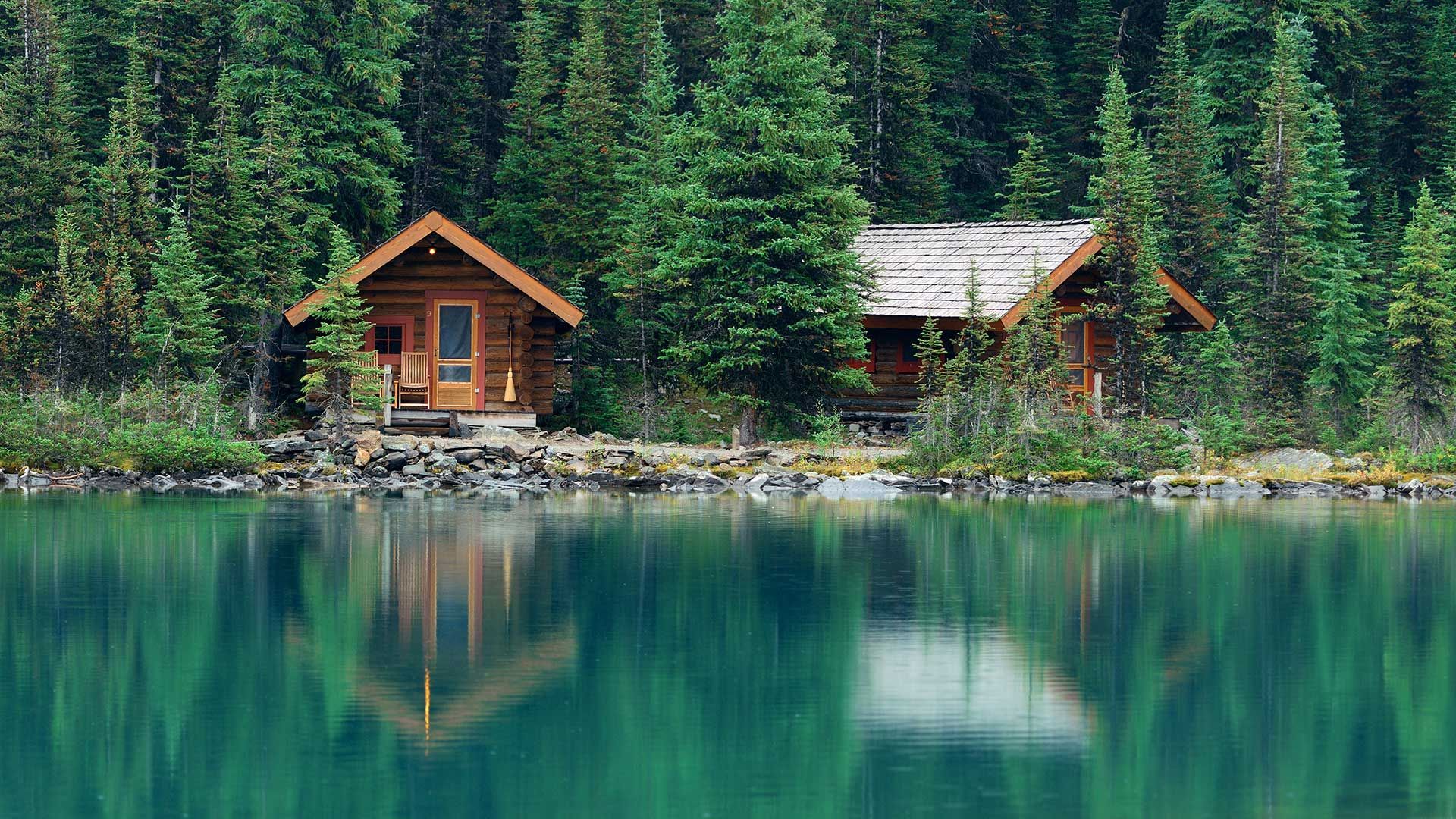 fishing cabins