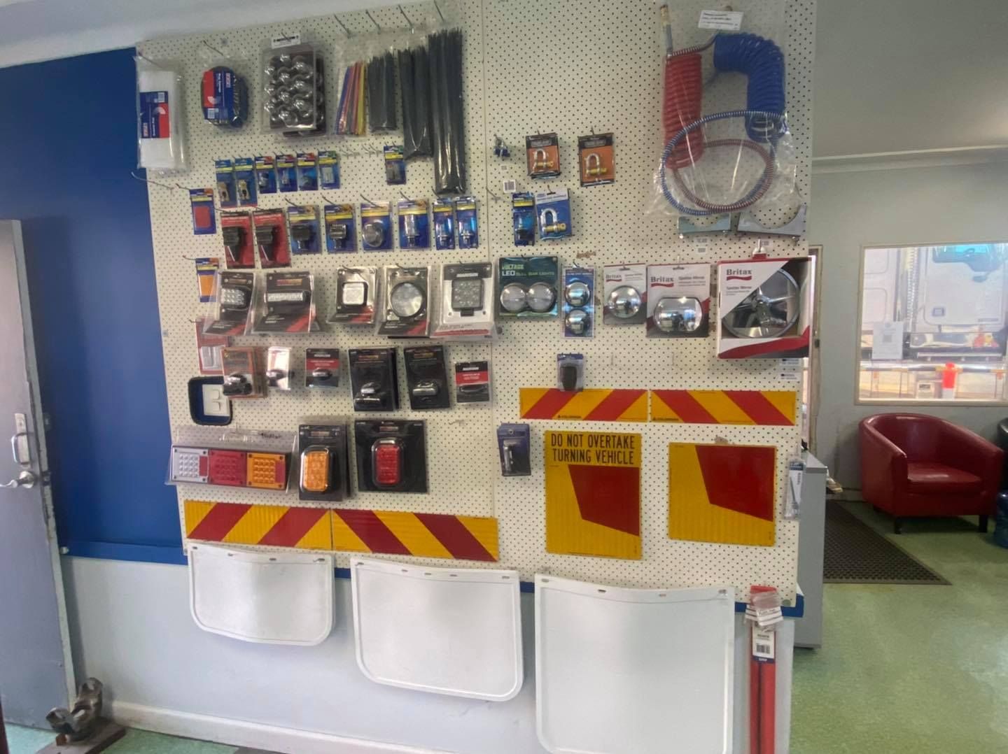 A Wall With a Bunch of Signs on It — BDM Heavy Vehicle Repairs In Taree, NSW