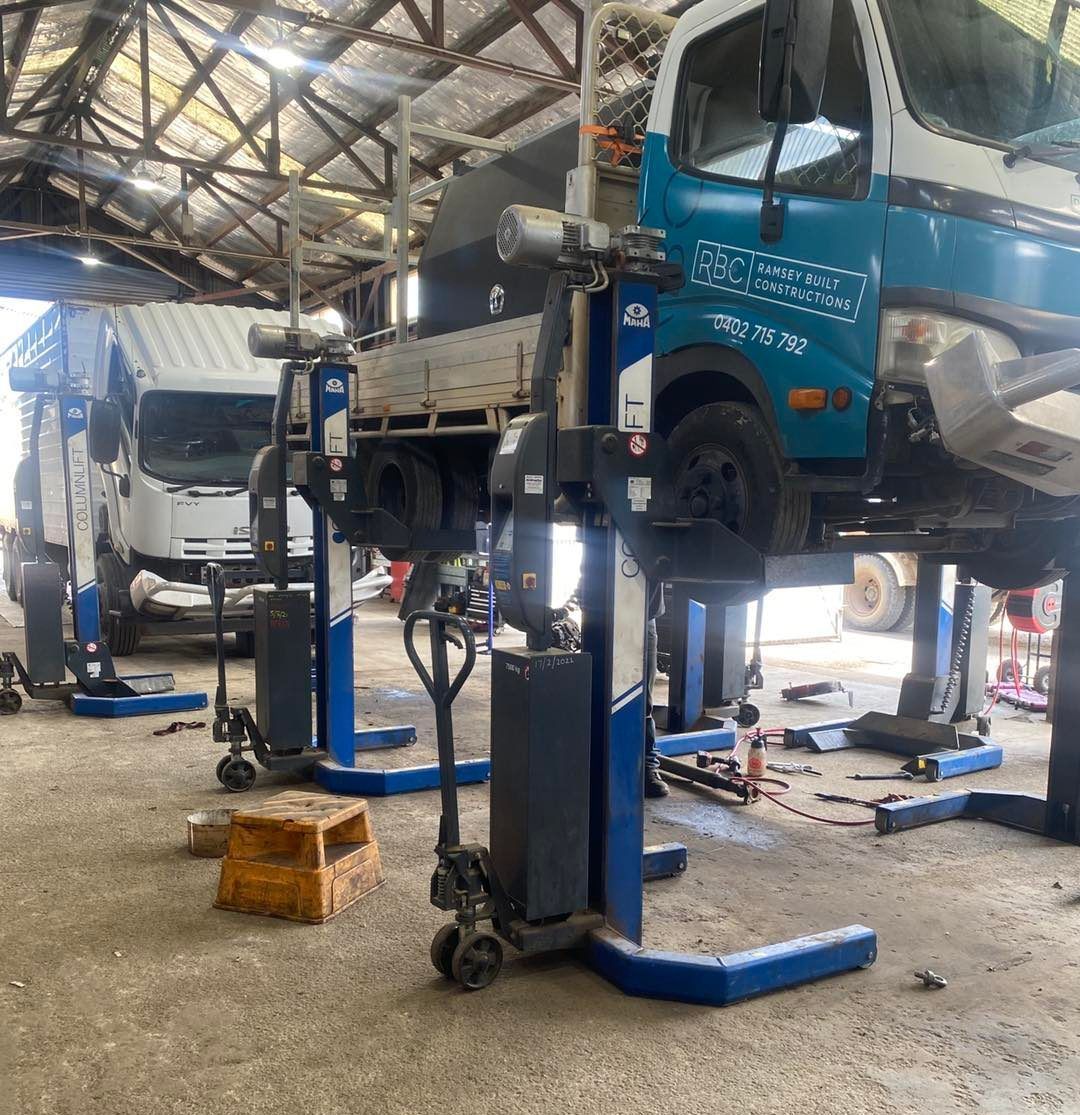 A Close Up of the Underside of a Car in a Garage — BDM Heavy Vehicle Repairs In Wauchope, NSW