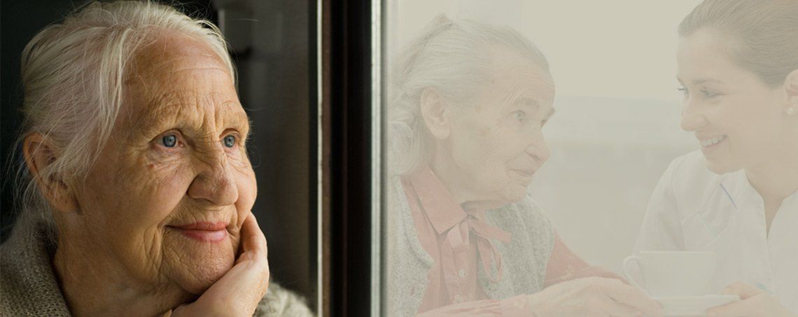 Elderly Woman Staring — New York — Star One Home Care