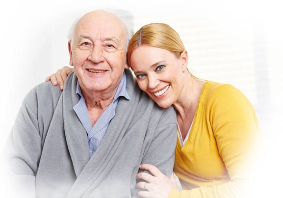 Elderly Man With His Caregiver — New York — Star One Home Care