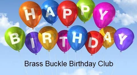 Brass Buckle Restaurant Birthday Club Banner