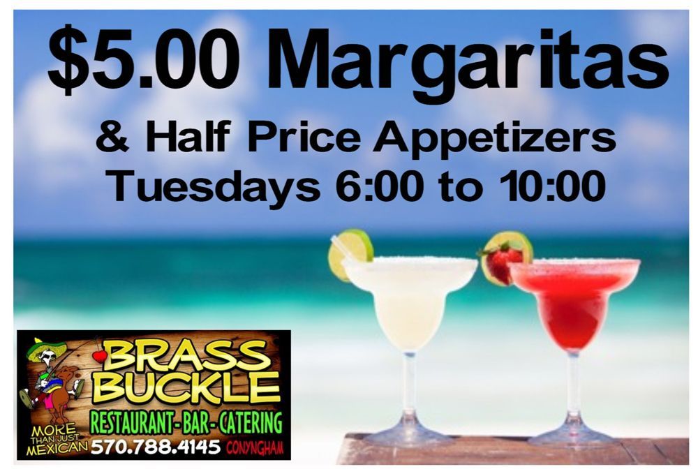 $5 Margaritas Tuesday Promo