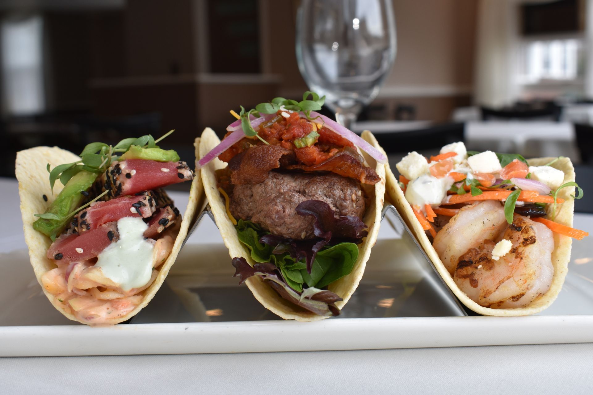 Four Delicious Tacos