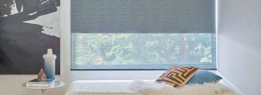 Sonnette™ Cellular Roller Shades near Houston, Texas (TX), with gorgeous colors and crisp lines