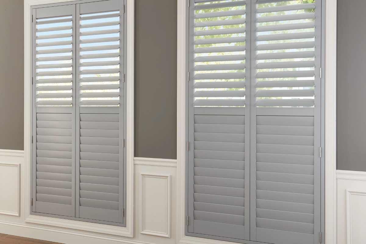 Benefits Of New Window Coverings, Hunter Douglas Heritance® Hardwood Shutters near Houston, Texas