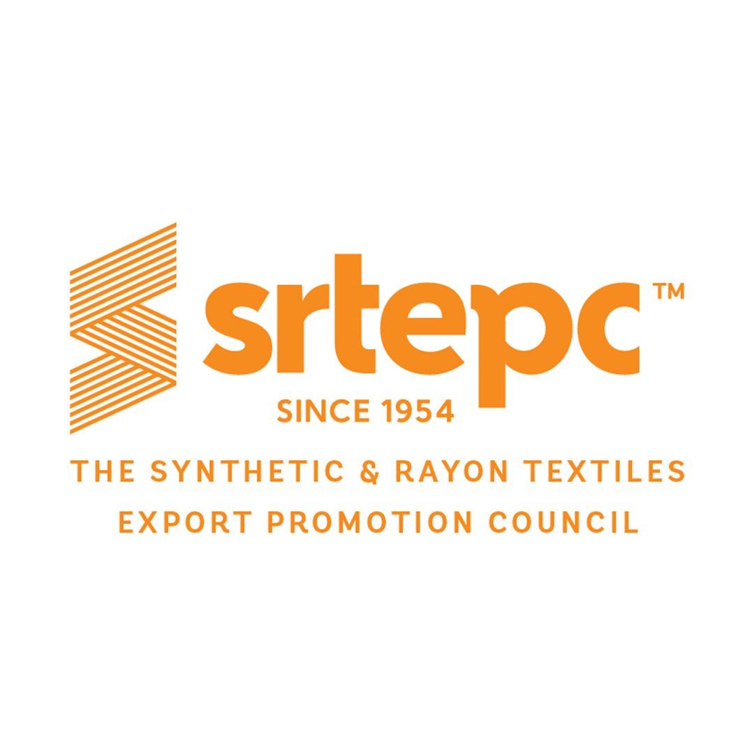 The logo for the synthetic & rayon textiles export promotion council