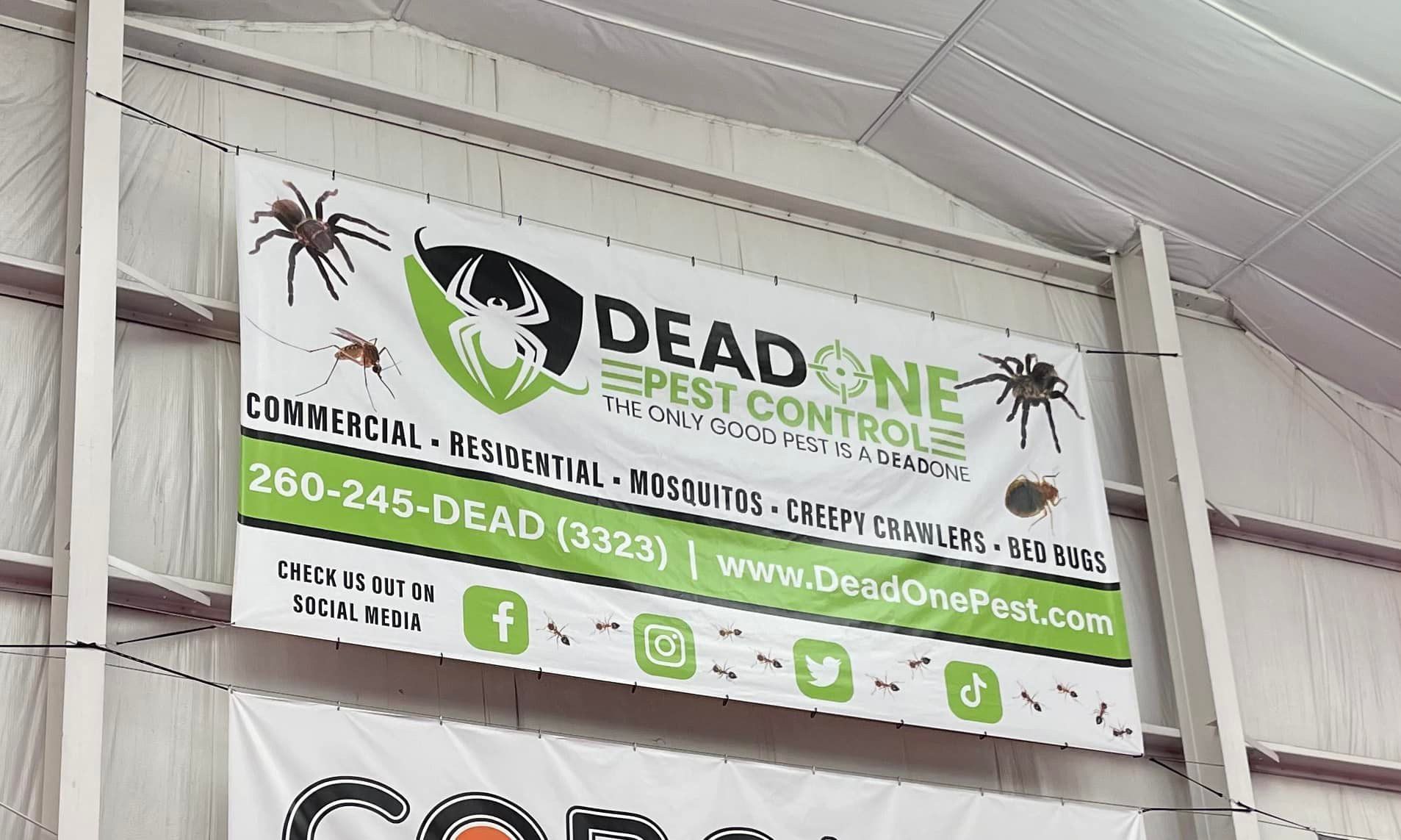 Signage — Fort Wayne, IN — DeadOne Pest Control, LLC