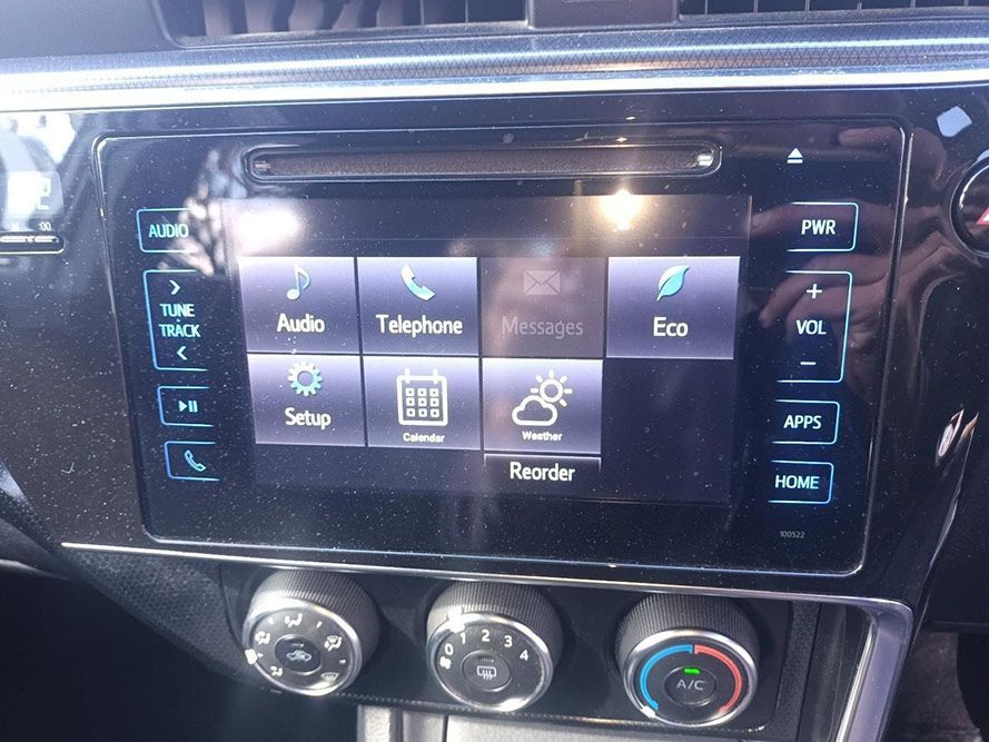 A Close Up of a Car Dashboard with a Screen That Says Setup on It — South West 4WD Wreckers in Harristown, QLD