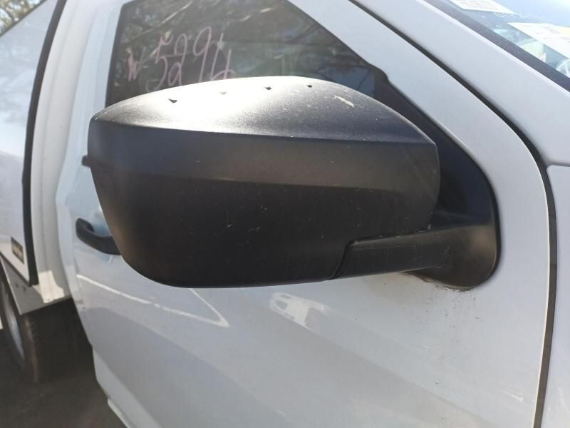 A White Truck Has a Black Side Mirror on It — South West 4WD Wreckers In Harristown, QLD