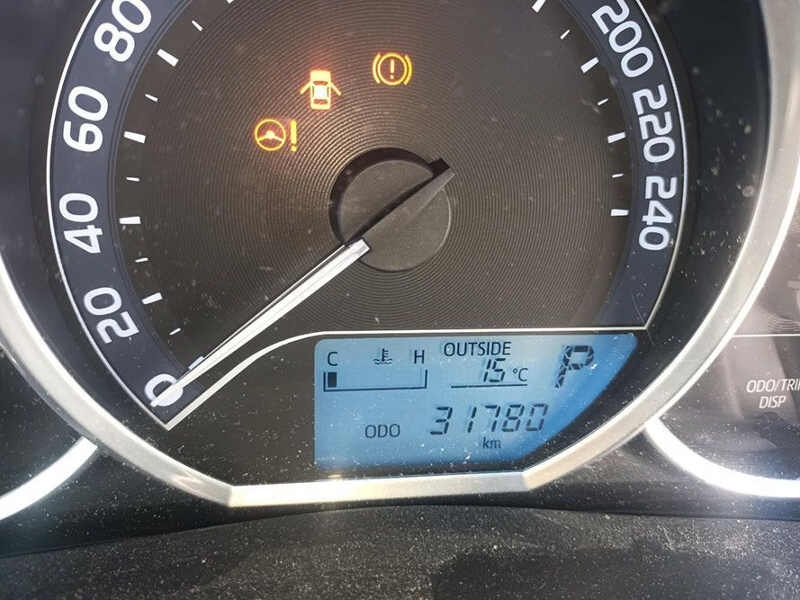 A Close Up of a Car's Speedometer — South West 4WD Wreckers in Harristown, QLD