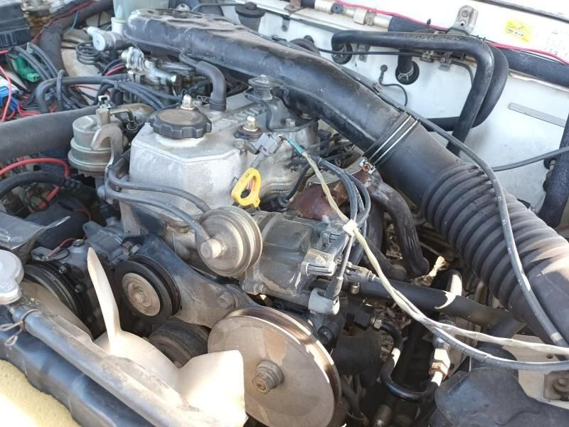 A Close Up of a Car Engine With the Number 8 on It — South West 4WD Wreckers In Brisbane, QLD