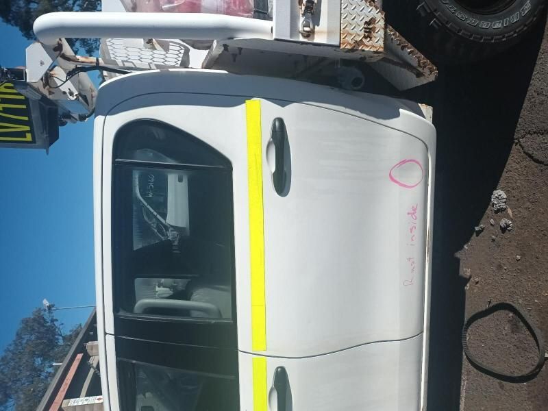 A White Truck With a Yellow Stripe on the Door — South West 4WD Wreckers In Brisbane, QLD