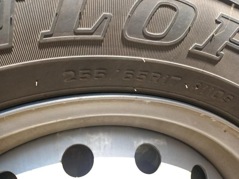 A Close Up of a Tire With the Number 255 on It — South West 4WD Wreckers In Harristown, QLD