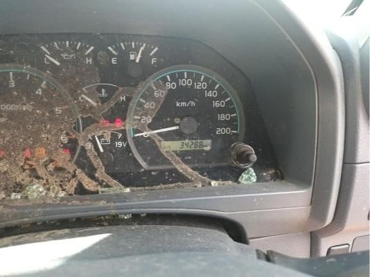 A Dirty Dashboard of a Car With a Speedometer Reading 200 — South West 4WD Wreckers In Harristown, QLD