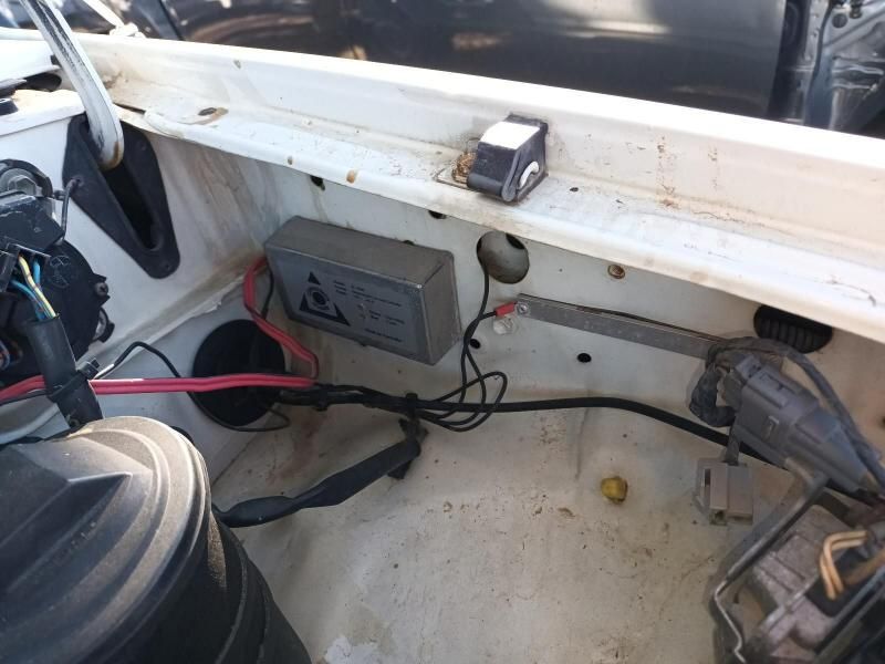 The Trunk of a Car Has a Few Wires Coming Out of It — South West 4WD Wreckers In Brisbane, QLD