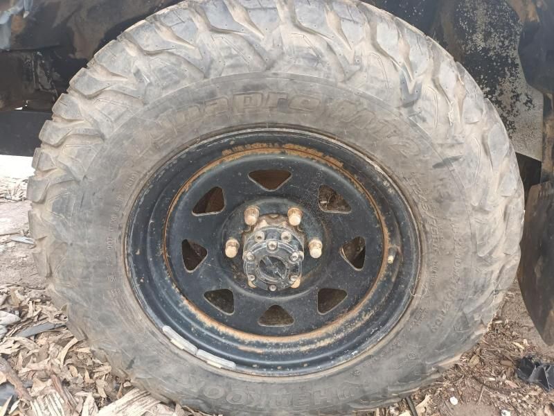 A Close Up of a Tire and Rim on a Vehicle — South West 4WD Wreckers In Harristown, QLD