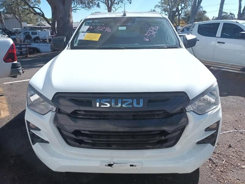A White Isuzu Truck is Parked in a Parking Lot — South West 4WD Wreckers In Harristown, QLD