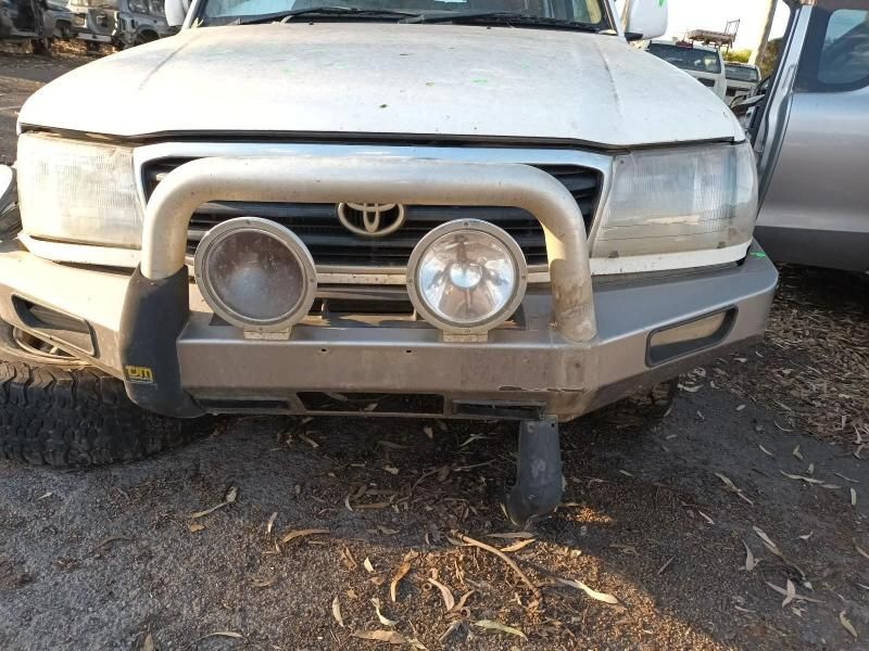 A Toyota Truck With a Bumper and Lights on It — South West 4WD Wreckers In Harristown, QLD