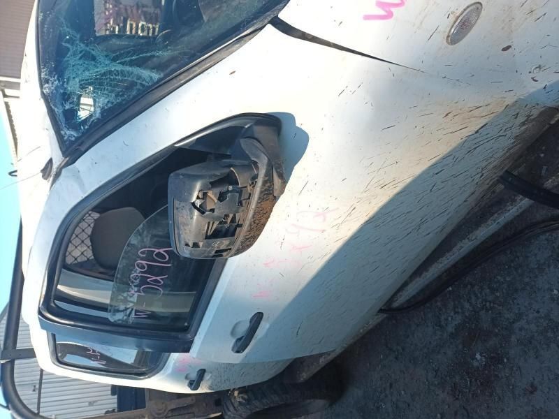 A White Car With a Broken Side Mirror and a Broken Windshield — South West 4WD Wreckers In Harristown, QLD
