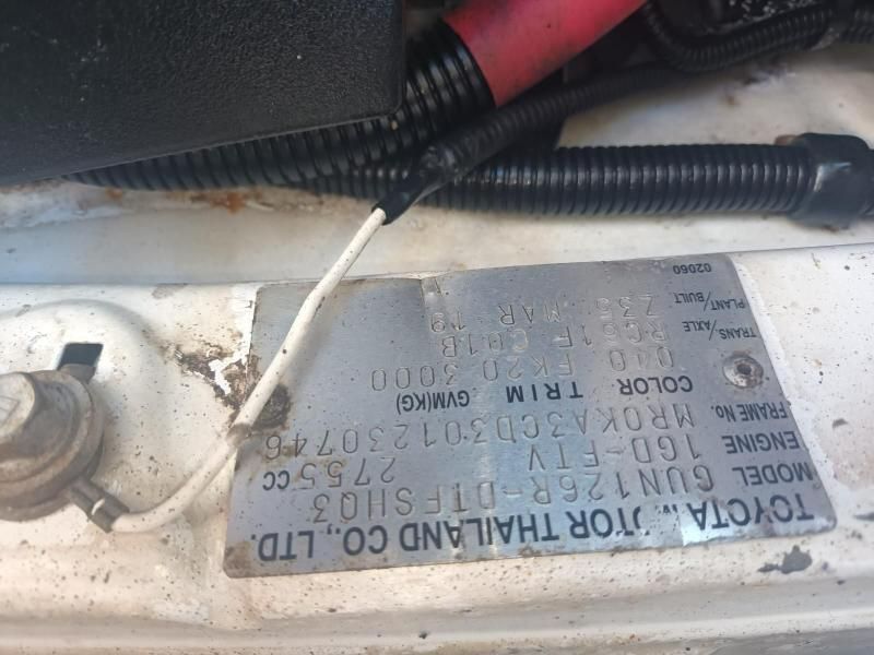 A Close Up of a Toyota Label on a Car — South West 4WD Wreckers In Brisbane, QLD