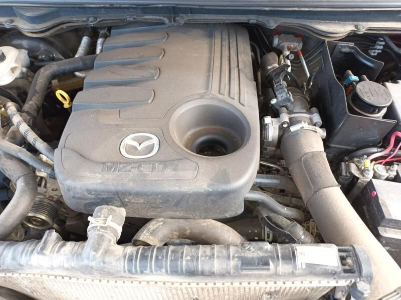 A Close Up of the Engine of a Mazda Car — South West 4WD Wreckers In Harristown, QLD