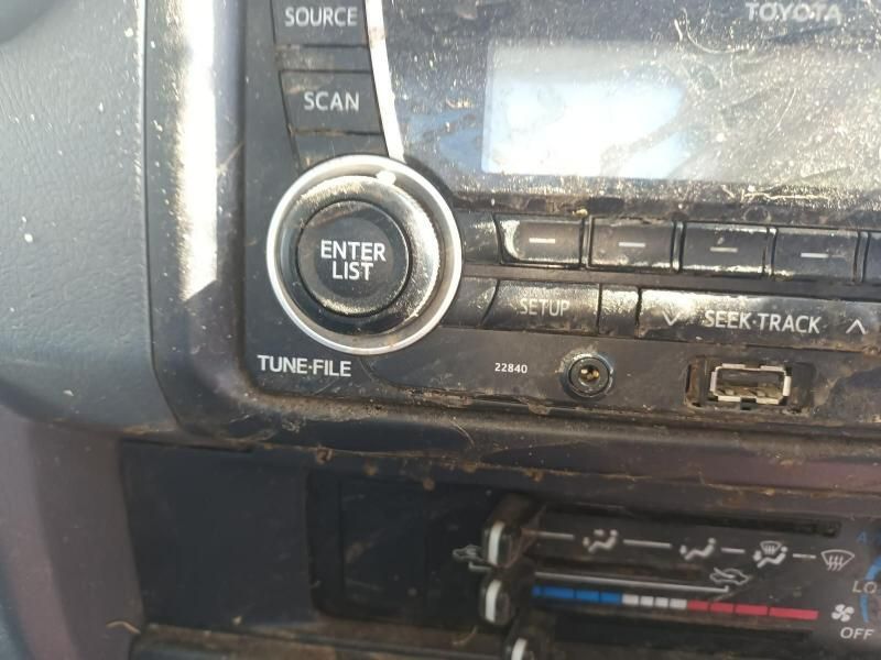 A Toyota Radio With a Button That Says Enter List — South West 4WD Wreckers In Harristown, QLD