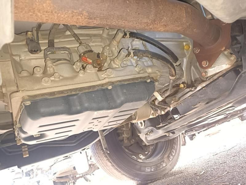 A Close Up of the Underside of a Car Showing the Engine and Transmission — South West 4WD Wreckers In Harristown, QLD