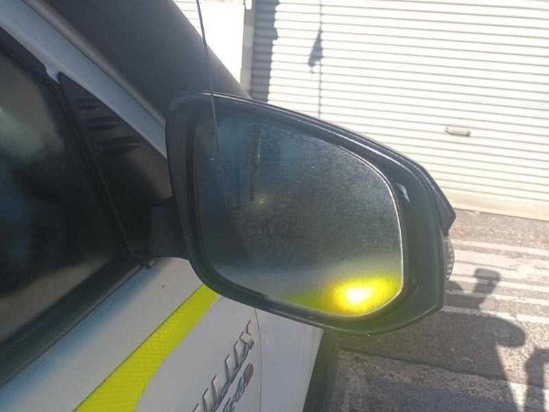 A Side View Mirror on a Car With the Word Hilux on the Side — South West 4WD Wreckers In Brisbane, QLD