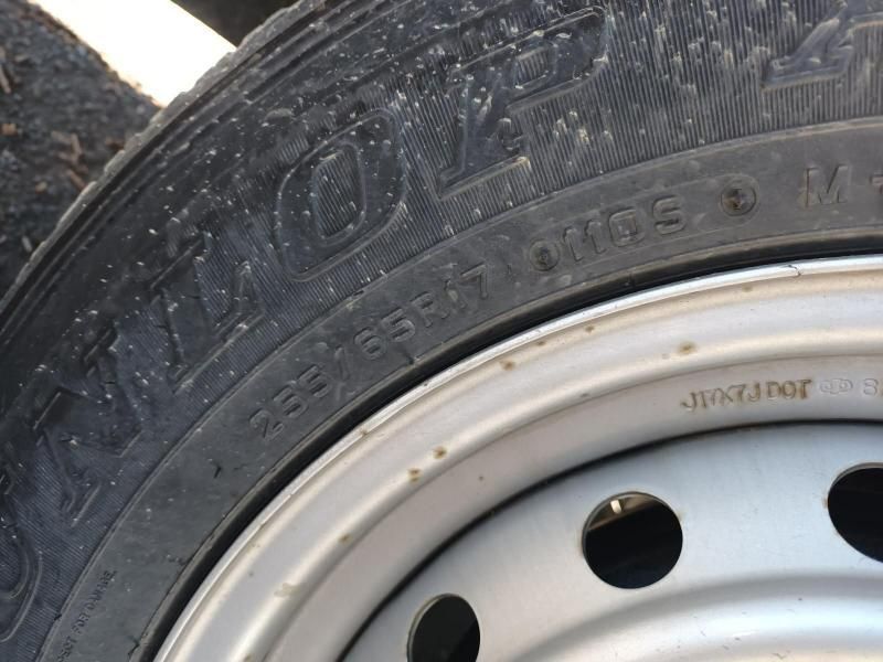 A Close Up of a Tire That Says 235 65r17 on It — South West 4WD Wreckers In Harristown, QLD