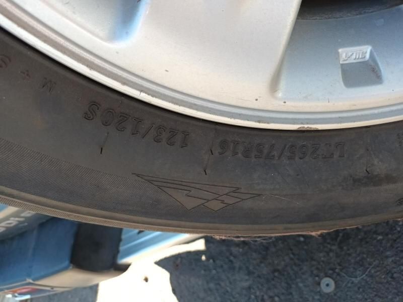 A Close Up of a Tire Showing the Numbers 225/40 R15 — South West 4WD Wreckers In Harristown, QLD