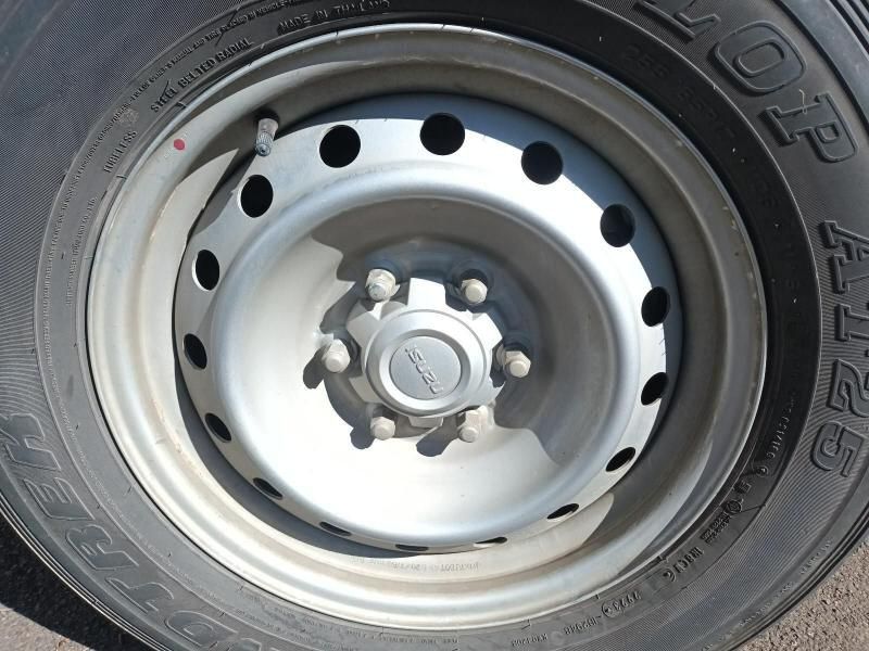 A Close Up of a Tire With the Word Grip on It — South West 4WD Wreckers In Harristown, QLD