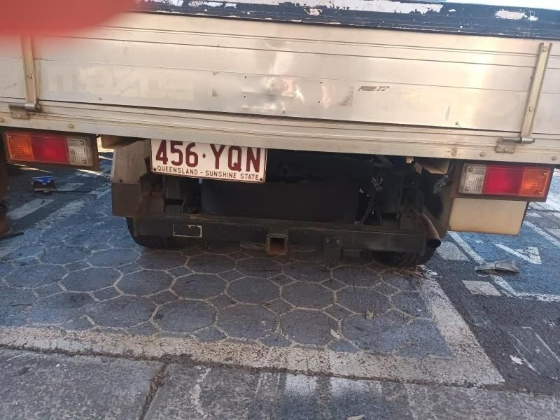A White Truck With a License Plate That Says 456 Yon — South West 4WD Wreckers In Brisbane, QLD