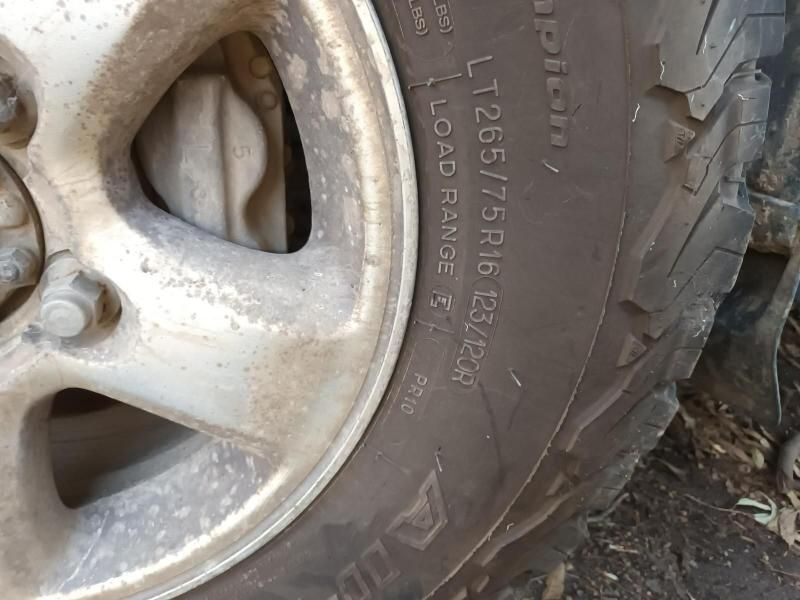 A Close Up of a Tire on a Car Wheel — South West 4WD Wreckers In Harristown, QLD