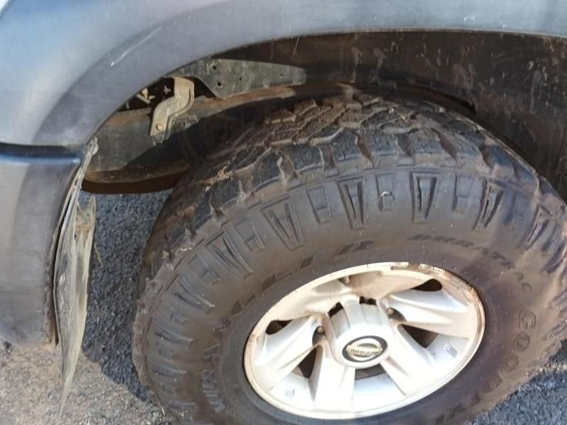 A Close Up of a Tire on a Nissan Truck — South West 4WD Wreckers In Harristown, QLD