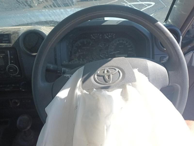 A Toyota Steering Wheel With an Air Bag on It — South West 4WD Wreckers In Harristown, QLD